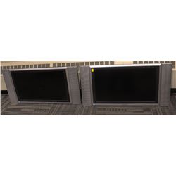 LOT OF 2 SHARP AQUOS 26" LIQUID CRYSTAL TV'S