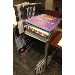 LARGE LOT OF MANY ASSORTED PLASTIC VINYL