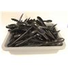 Image 1 : BUS TRAY OF 12" PLASTIC TONGS