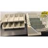 Image 1 : SELF SERVE CONDIMENT STAND WITH 8 INSERTS