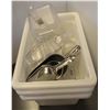 Image 1 : THREE WHITE INGREDIENT TOTES WITH ASSORTED DRY