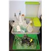 Image 1 : TWO BINS WITH DRY INGREDIENT STORAGE, STORE AND