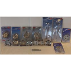 BOX OF VARIOUS NEW COMMERCIAL THERMOMETERS