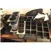 Image 1 : LOT OF TABLETOP ORGANIZER STANDS-PLASTIC, ACRYLIC