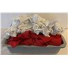 Image 1 : BUS TRAY WITH NAPKIN WRAPPED SETS OF SILVERWARE