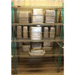 5 TIER COMMERCIAL WIRE STORAGE RACK
