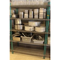 5 TIER COMMERCIAL WIRE STORAGE RACK