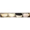 Image 1 : SHELF FOUR INCLUDES SQUARE SALAD BAR BOWLS,