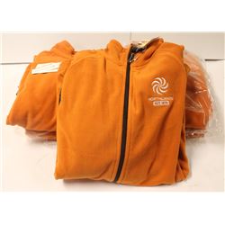 LOT OF 5 S:SMALL ORANGE ROOTS SWEATER W/