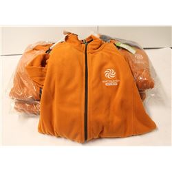 LOT OF 5 S:SMALL ORANGE ROOTS SWEATER W/