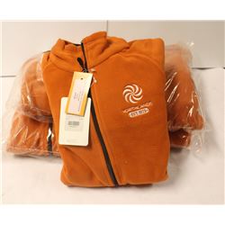 LOT OF 5 S:MEDIUM ORANGE ROOTS SWEATER W/