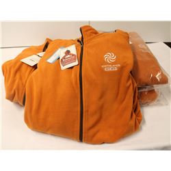 LOT OF 5 S:2XL ORANGE ROOTS SWEATER W/