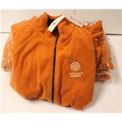 LOT OF 5 S:2XL & XL ORANGE ROOTS SWEATER W/