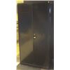 Image 1 : BLACK 5 SHELF STORAGE CABINET 36"X20"X72"