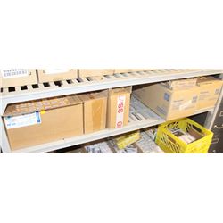 SHELF FOUR INCLUDES ASSORTED FLUORESCENT BULBS