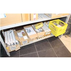 SHELF FIVE INCLUDES 7 BOXES OF ASSORTED CF