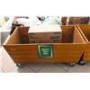 Image 1 : LARGE WOODEN CART ON CASTORS