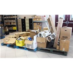 MASSIVE AMOUNT OF ELECTRICAL LUMINAIRES, VARIETY