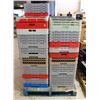 Image 1 : PALLET OF PLASTIC COMMERCIAL DISHWASHER RACKS