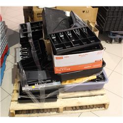 PALLET OF CASH REGISTER DRAWERS ETC