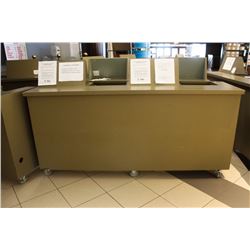 DOUBLE MOBILE CASH STATION/BOOTH