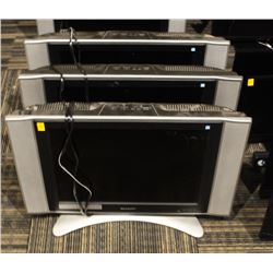 LOT OF 3 20" SHARP LIQUID CRYSTAL TV LC-20SH6U