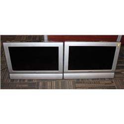 LOT OF 2 SHARP 26" LIQUID CRYSTAL TV LC-26SH20U