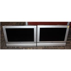 LOT OF 2 SHARP 26" LIQUID CRYSTAL TV LC-26SH20U