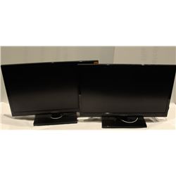 LOT OF 2 INSIGNIA LED MONITOR 19" NS-19E310NA15