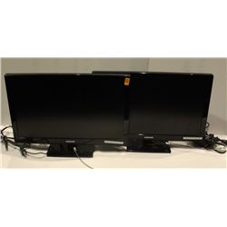 LOT OF 2 SAMSUNG MONITOR 19" UN19F4000