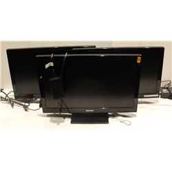 LOT OF 3 SAMSUNG  MONITOR 19" UN19F4000
