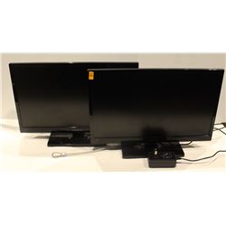 LOT OF 2 INSIGNIA 19" LED MONITOR NS-19E310NA15
