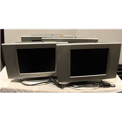 LOT OF 4 SHARP 13" LIQUID CRYSTAL TV LC-13SH4U