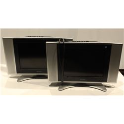 LOT OF 2 SHARP 13" LIQUID CRYSTAL TV LC-13SH6U