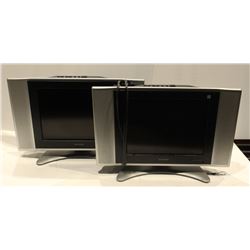 LOT OF 2 SHARP 13" LIQUID CRYSTAL TV LC-13SH6U