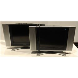LOT OF 2 SHARP 13" LIQUID CRYSTAL TV LC-13SH6U