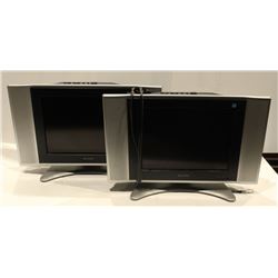 LOT OF 2 SHARP 13" LIQUID CRYSTAL TV LC-13SH6U