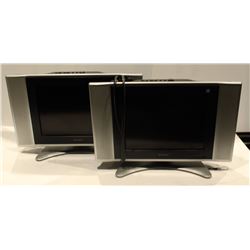 LOT OF 2 SHARP 13" LIQUID CRYSTAL TV LC-13SH6U