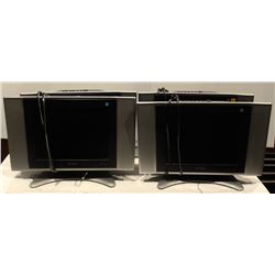LOT OF 4 SHARP 13" LIQUID CRYSTAL TV LC-13SH6U