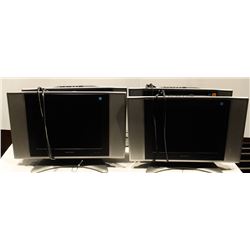 LOT OF 4 SHARP 13" LIQUID CRYSTAL TV LC-13SH6U