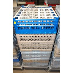 6 TRAYS  WITH CONTENTS ON DOLLY : SMALL JUICE