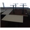 Image 1 : LOT OF 6 RECTANGULAR TABLES 54"X30"X29"