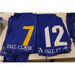 COMPLETE SET OF NUMBERED HORSE BLANKETS 1A-12