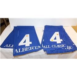 GROUP OF 3 NUMBERED HORSE BLANKET: #4