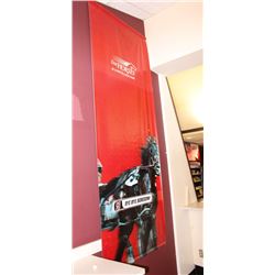 LARGE #9 BYE BYE BORDON VINYL HANGING BANNER