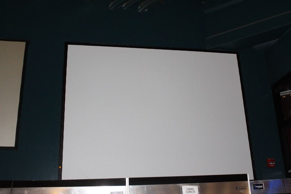 10'X8' BUTTON SCREEN PROJECTION SCREEN