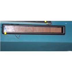 LOT OF 4 DIGITAL READER SIGNAGE