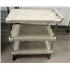 Image 1 : 3 TIER PLASTIC SERVICE CART ON CASTORS