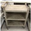 Image 1 : 3 TIER RUBBERMAID PLASTIC SERVICE CART ON CASTORS