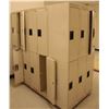 Image 1 : POD BANK OF 26 HALF SIZE  LOCKERS